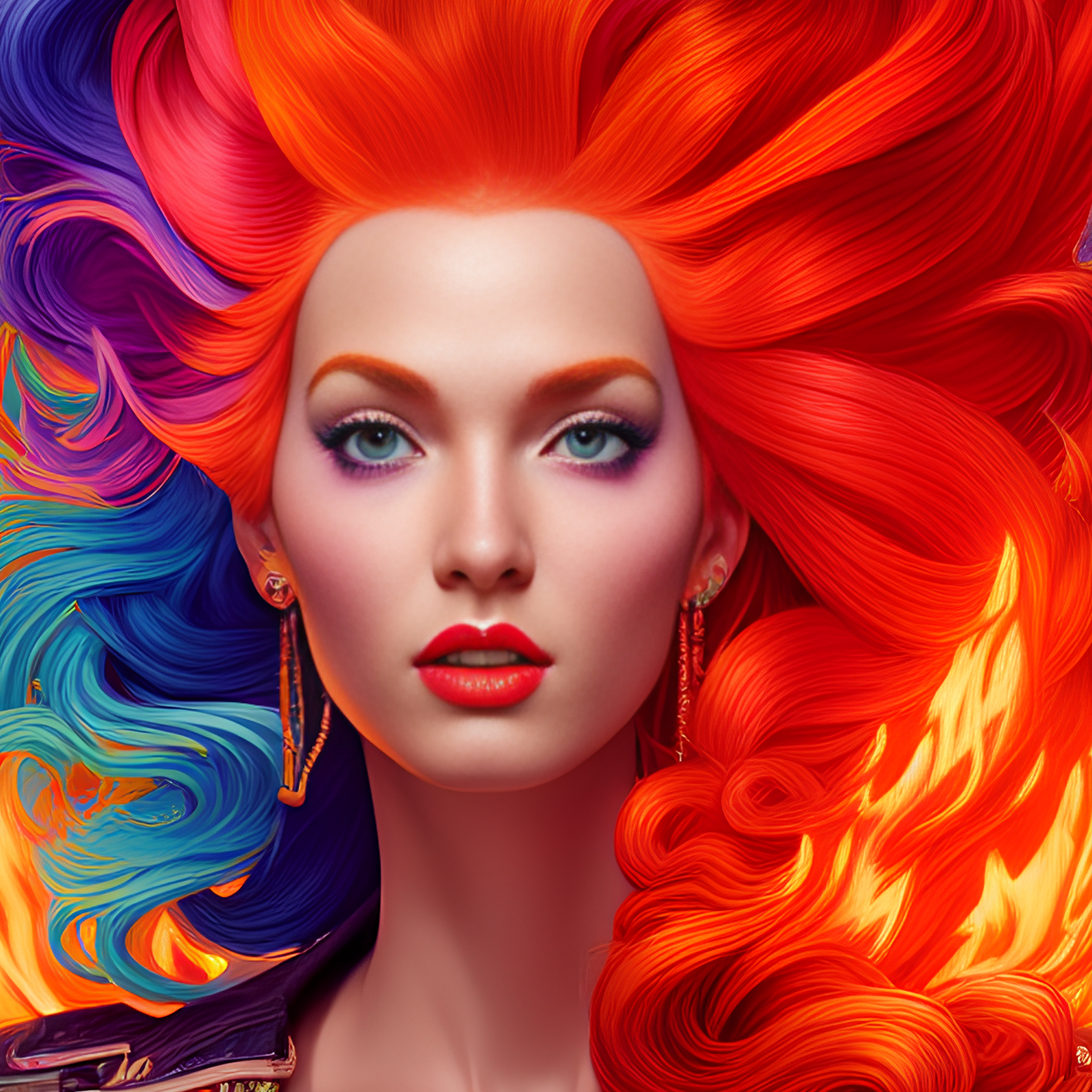 Women With Flame Hair thumbnail thumbnail